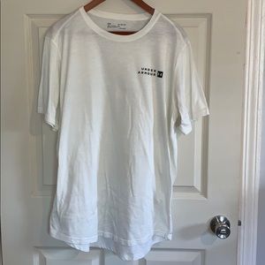 Under Armour Short Sleeve Cream T-shirt